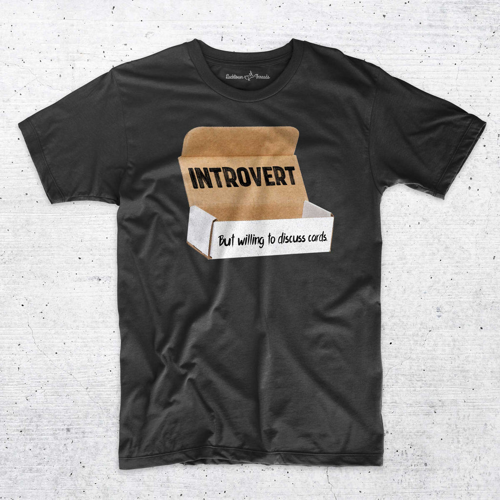 Introvert - Sports Cards Hobby T-Shirt