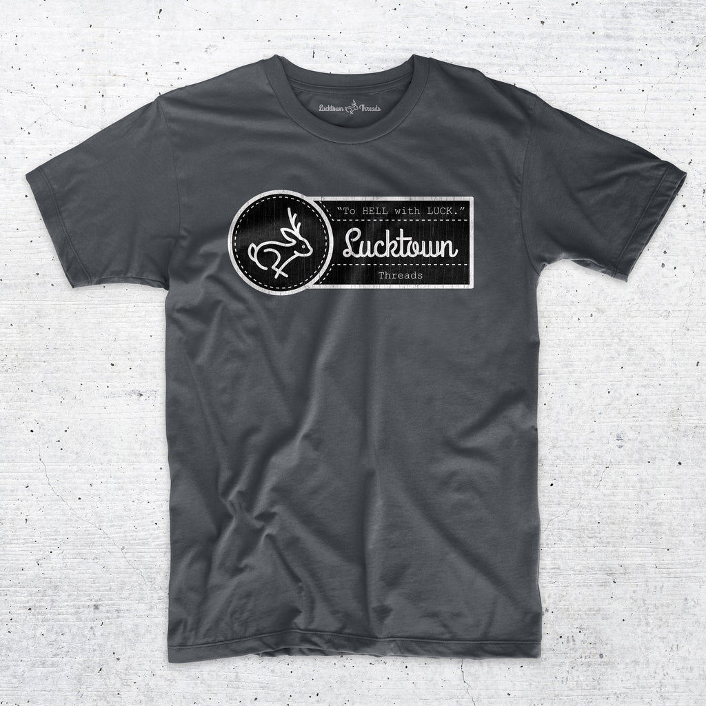 Lucktown Vintage Logo - T-Shirt